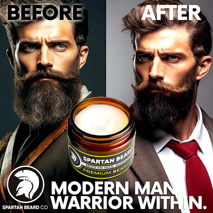 Beard Balm Channel Bleu Scented Spartan Beard Co 4