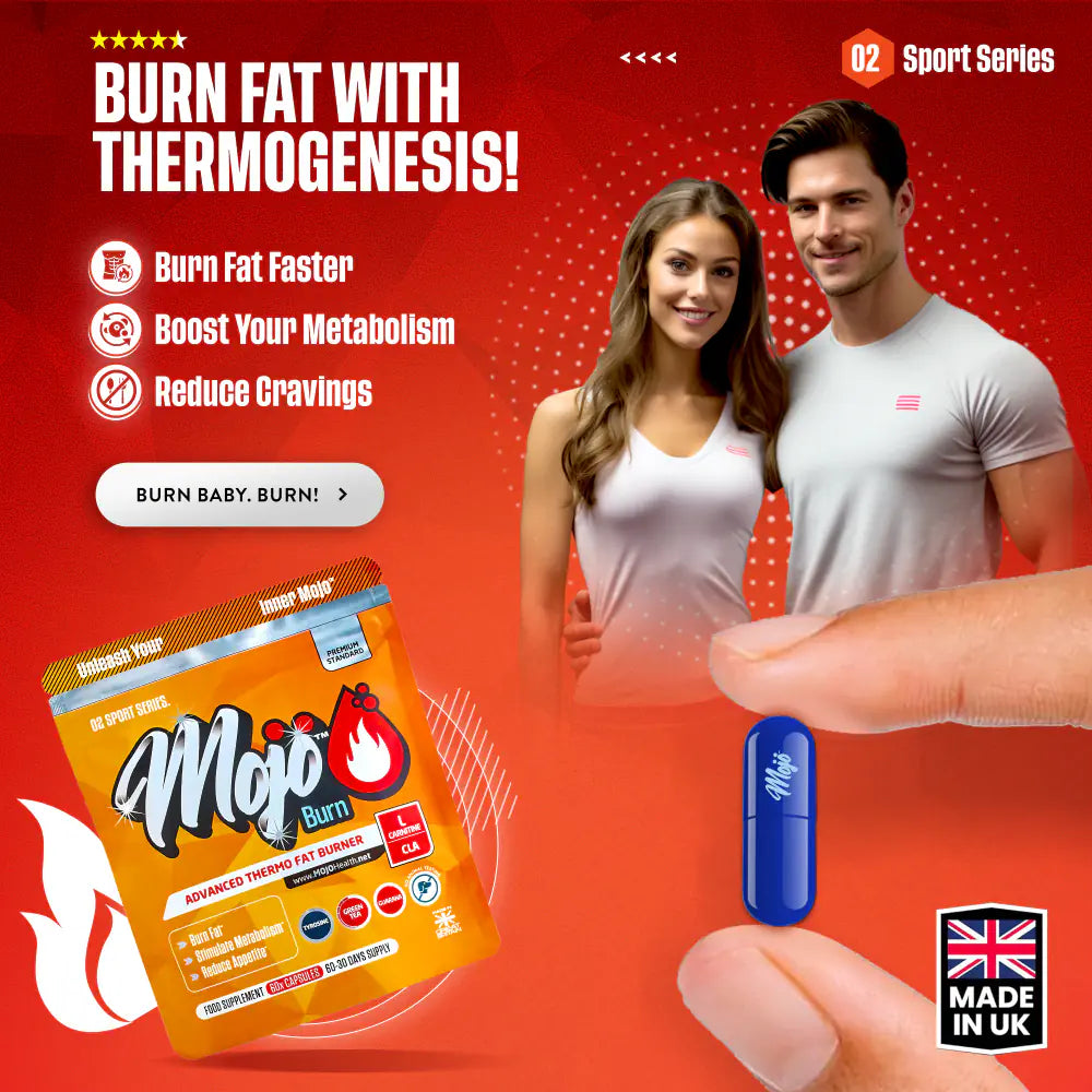 Mojo Burn Thermogenic Fat Burner Best Keto Burners Pills Weight Loss Management Appetite Suppressant Supplements 7