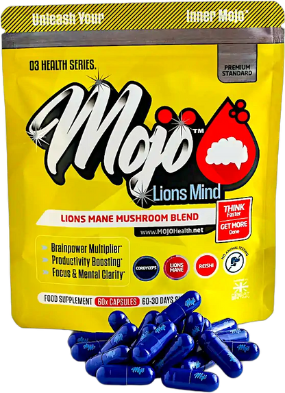 Mojo Microdose Mushroom Nootropic Lions Mane Alpha Brain Supplement 2