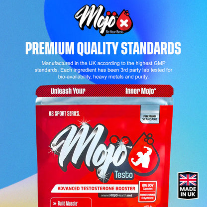 Mojo Testo Natural Testosterone Booster Best Uk Turkesterone Ecdysterone Supplements 2