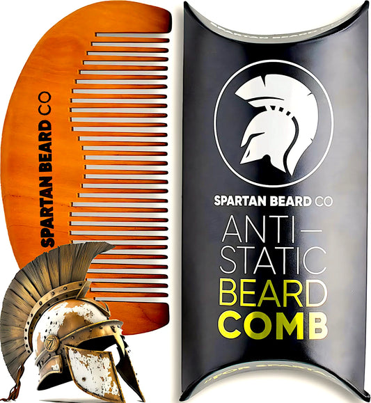 Spartan Beard Co Wooden Beard Comb
